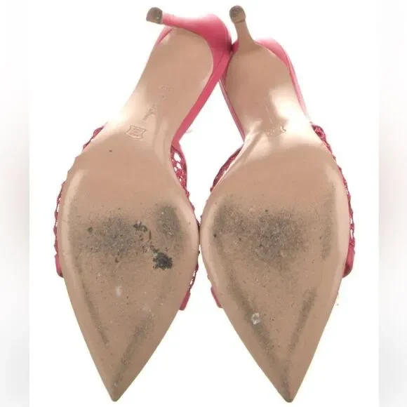 Gianvito Rossi leather mules